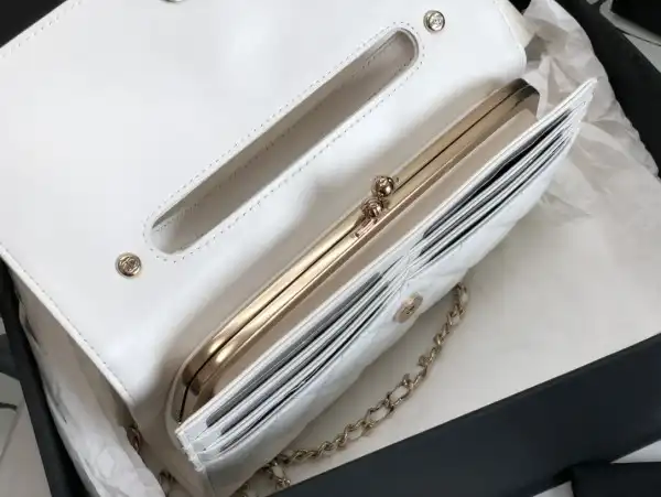 First bag ru CHANEL FLAP PHONE HOLDER WITH CHAIN