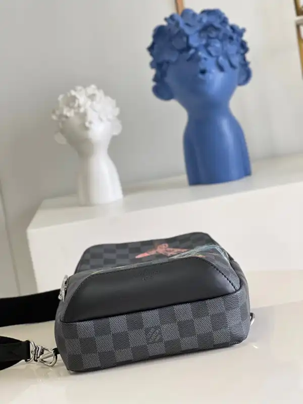 Aaa replica bags LOUIS VUITTON AVENUE SLINGBAG