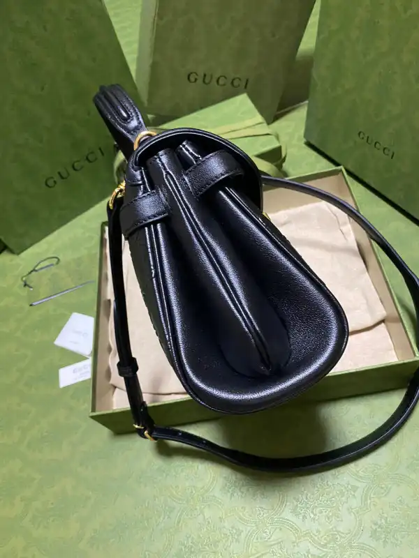 First Bag Ru GUCCI Small GG top handle bag