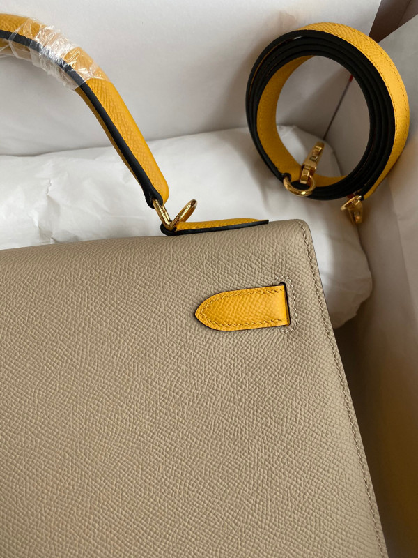 HOT SALE HERMES KELLY 25CM ALL HANDMADE