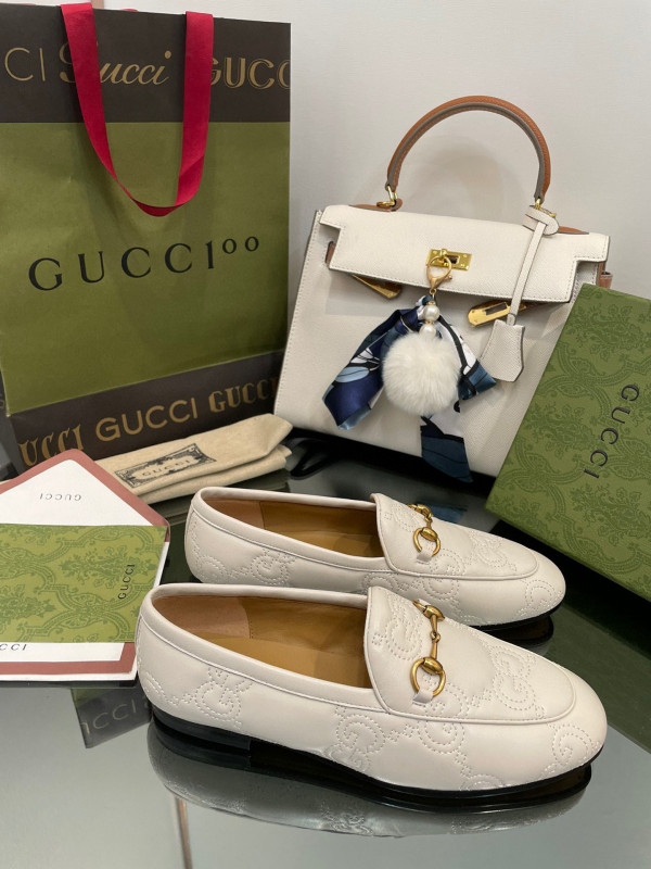 HOT SALE GUCCI GG Jordaan loafer