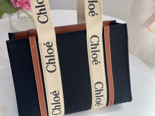 HOT SALE CHLOÉ medium woody tote bag