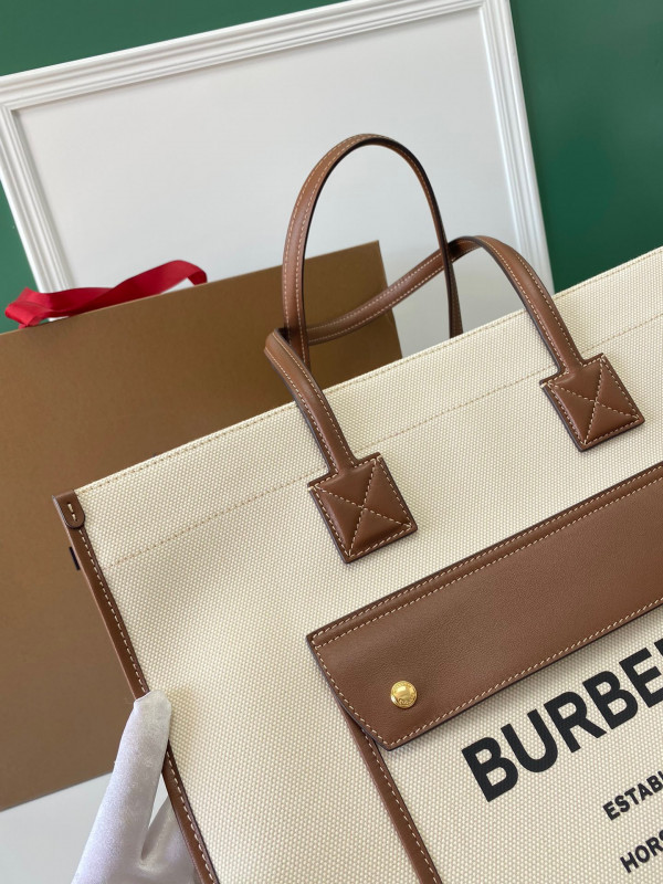 HOT SALE BURBERRY SMALL Freya TOTE