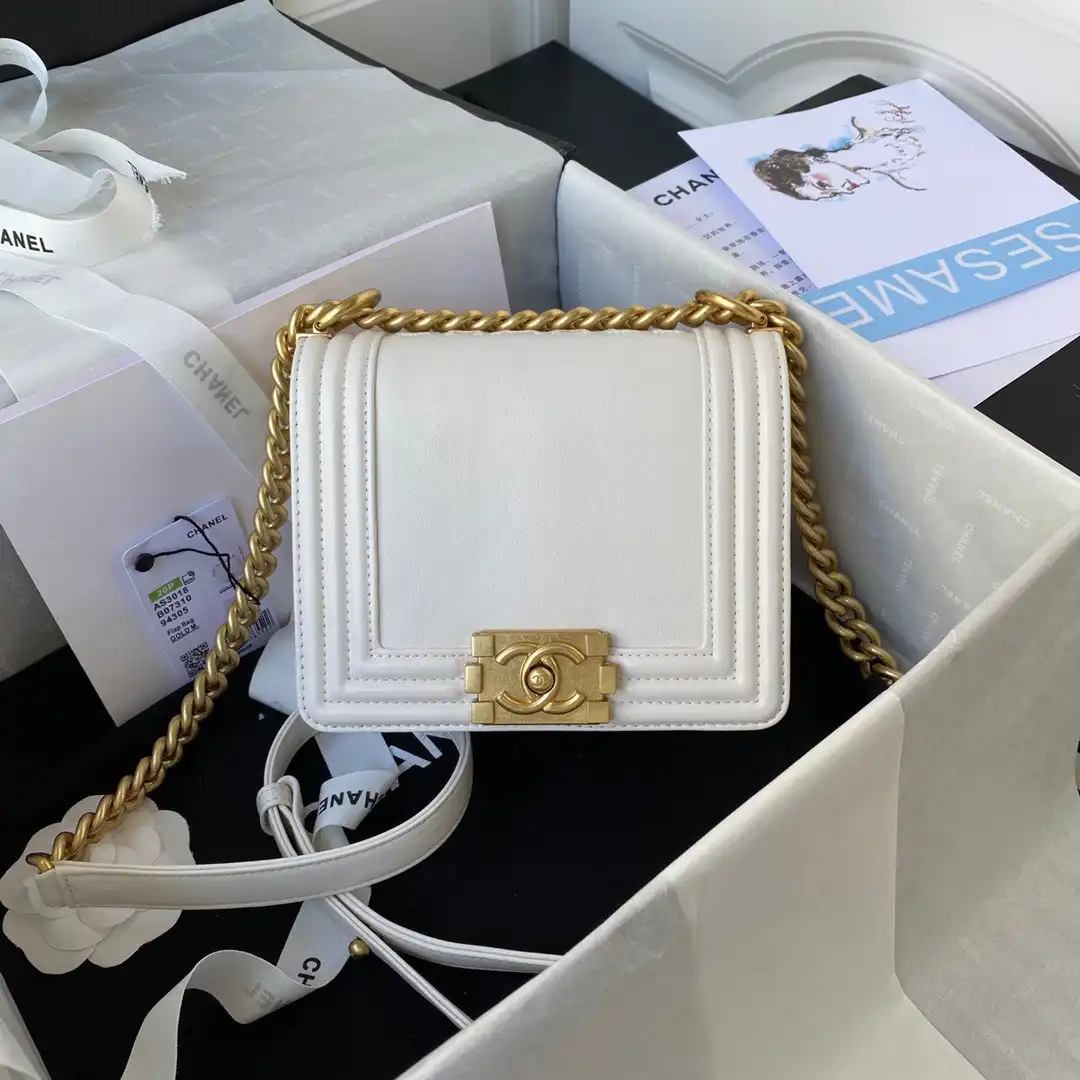 First bag ru CHANEL MINI BOY HANDBAG