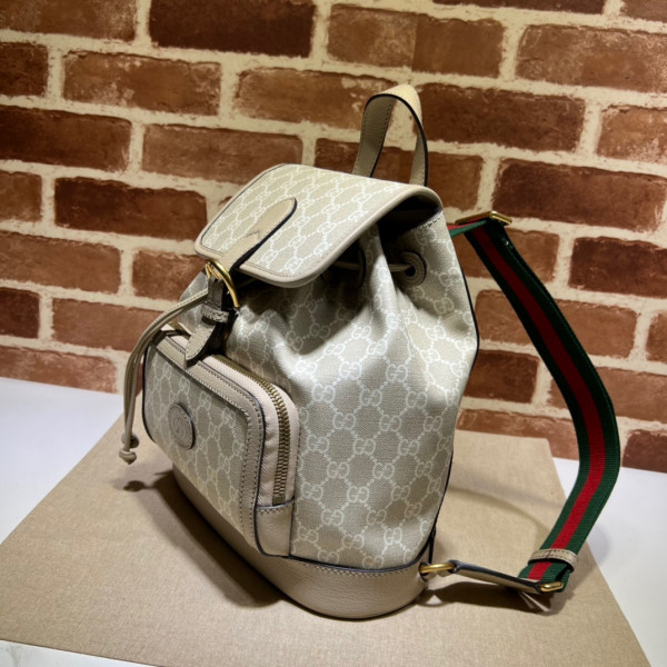 HOT SALE Gucci Backpack with Interlocking G