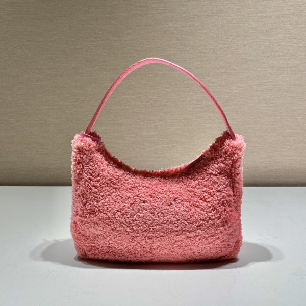 HOT SALE PRADA Re-Edition 2000 terry mini-bag