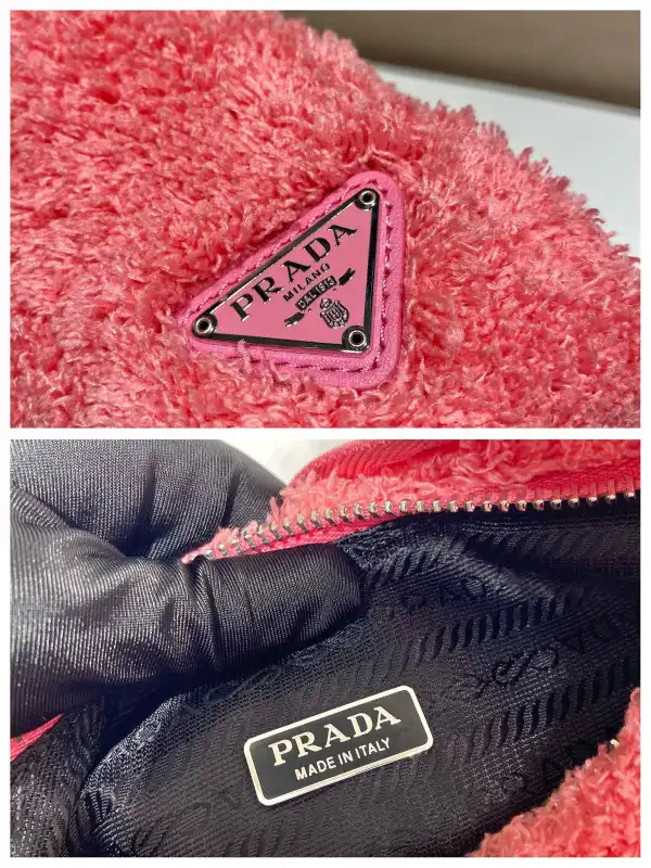 First bag ru PRADA Re-Edition 2000 terry mini-bag