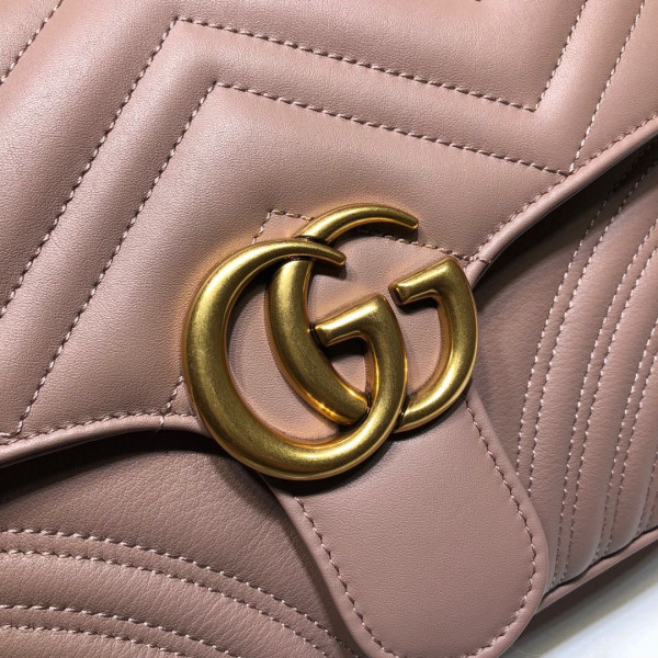 HOT SALE GUCCI GG Marmont Small Top Handle Bag