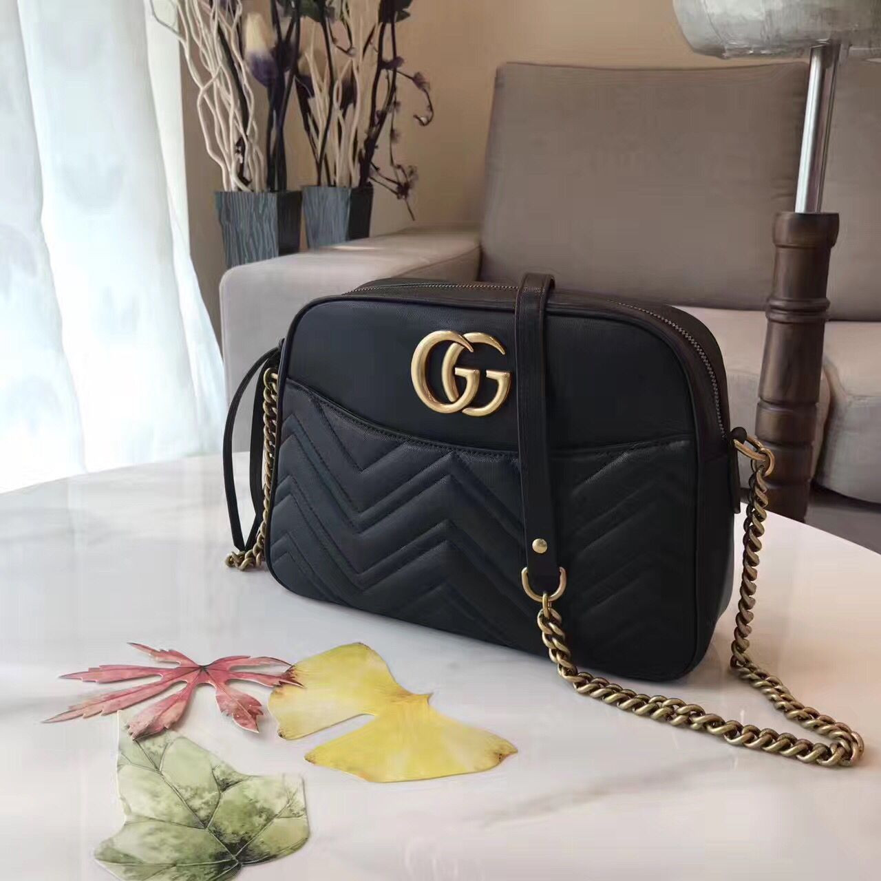 HOT SALE Gucci GG Marmont matelassé