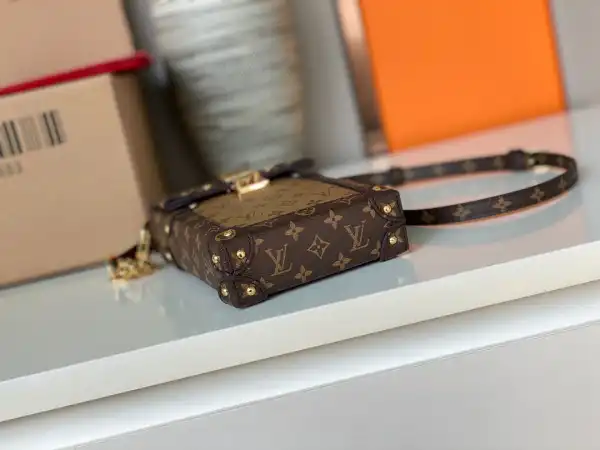 Affordable LOUIS VUITTON VERTICAL TRUNK POCHETTE