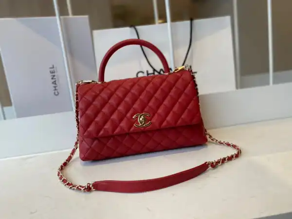 First bag ru CHANEL LARGE FLAP BAG WITH TOP HANDLE