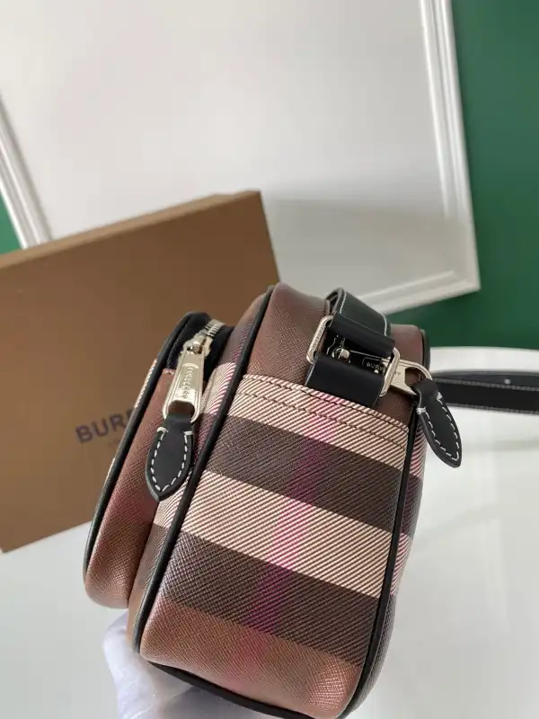 BURBERRY Check Crossbody Bag