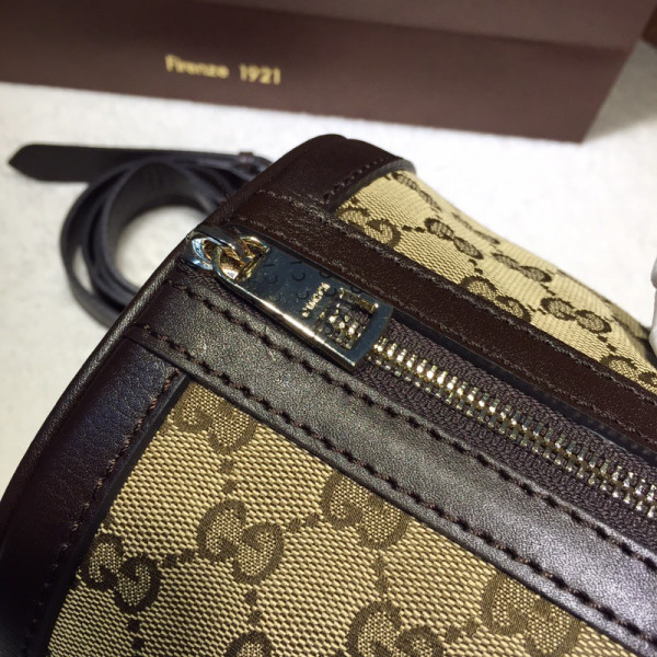 HOT SALE GUCCI Vintage Web Original GG boston bag