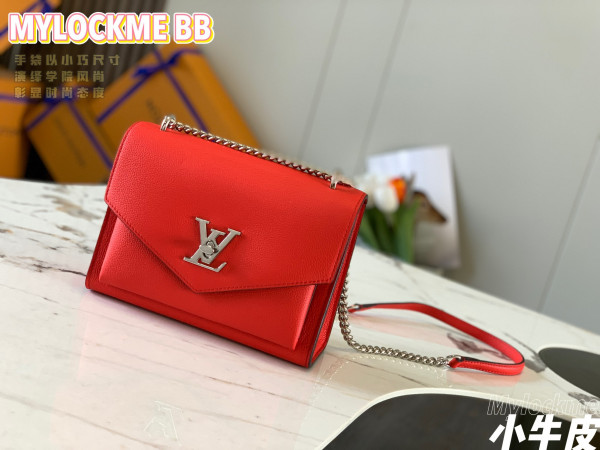 HOT SALE LOUIS VUITTON MYLOCKME CHAIN BAG