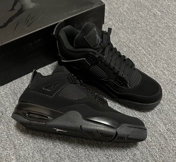 HOT SALE Air Jordan 4 Retro 'Black Cat'