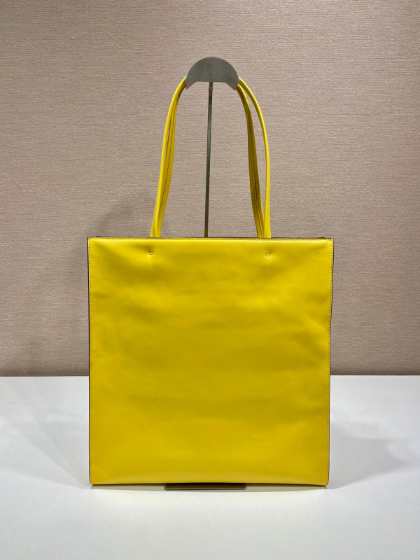 HOT SALE PRADA Leather tote bag