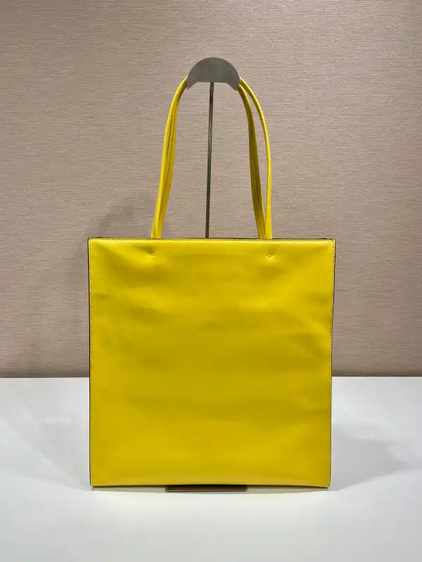 First Bag Ru PRADA Leather tote bag