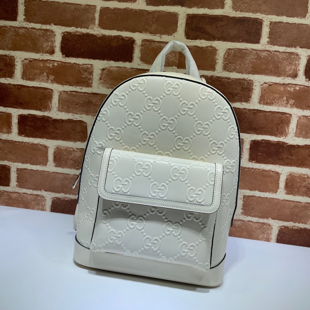 HOT SALE GUCCI GG embossed backpack