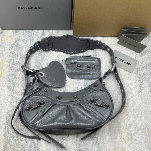 HOT SALE BALENCIAGA WOMEN'S LE CAGOLE XS SHOULDER BAG