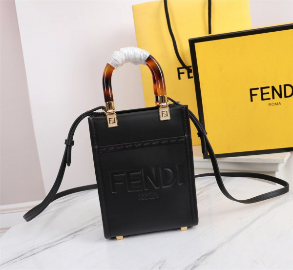 HOT SALE FENDI MINI SUNSHINE SHOPPER-13-18-6.5cm