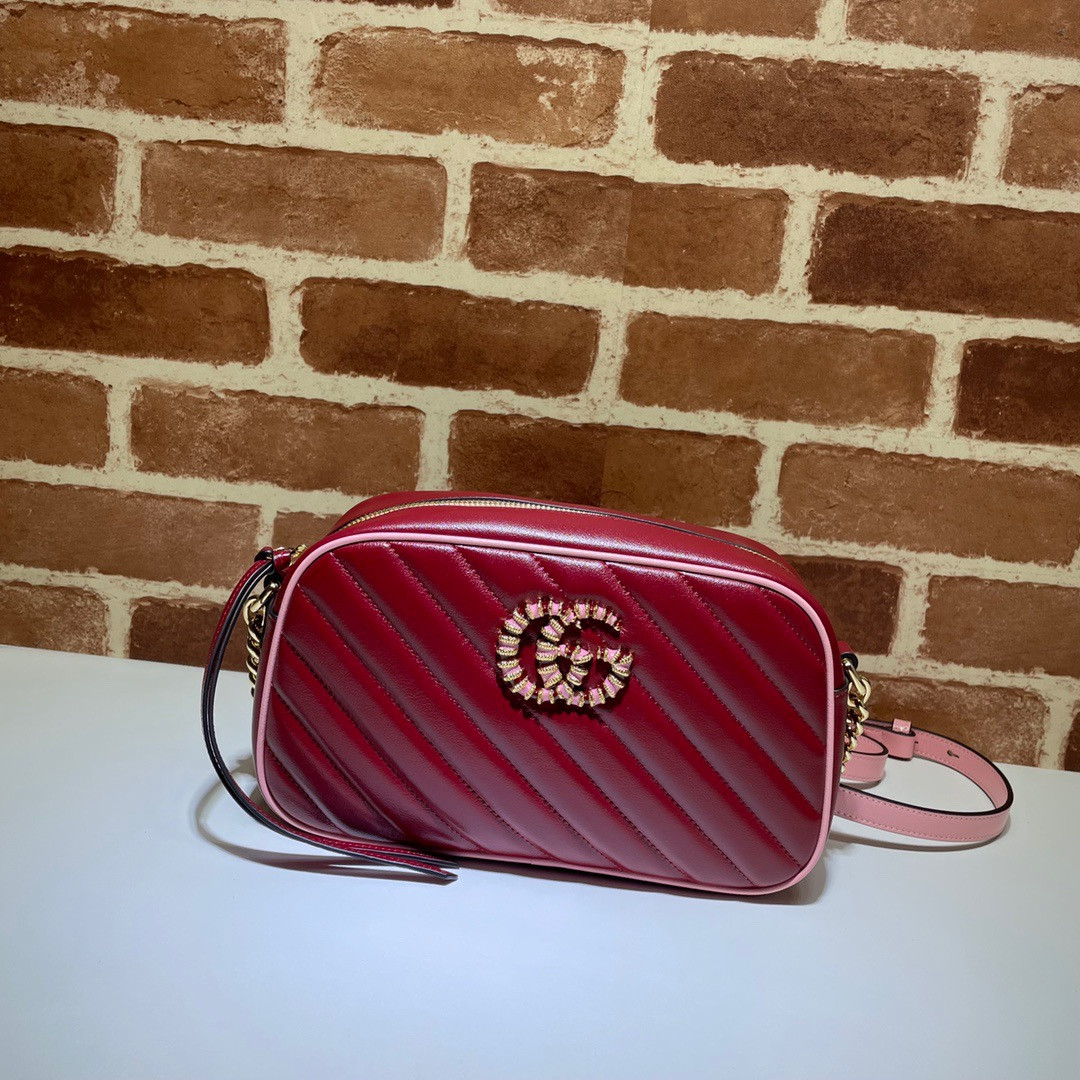 HOT SALE GUCCI GG Marmont small shoulder bag