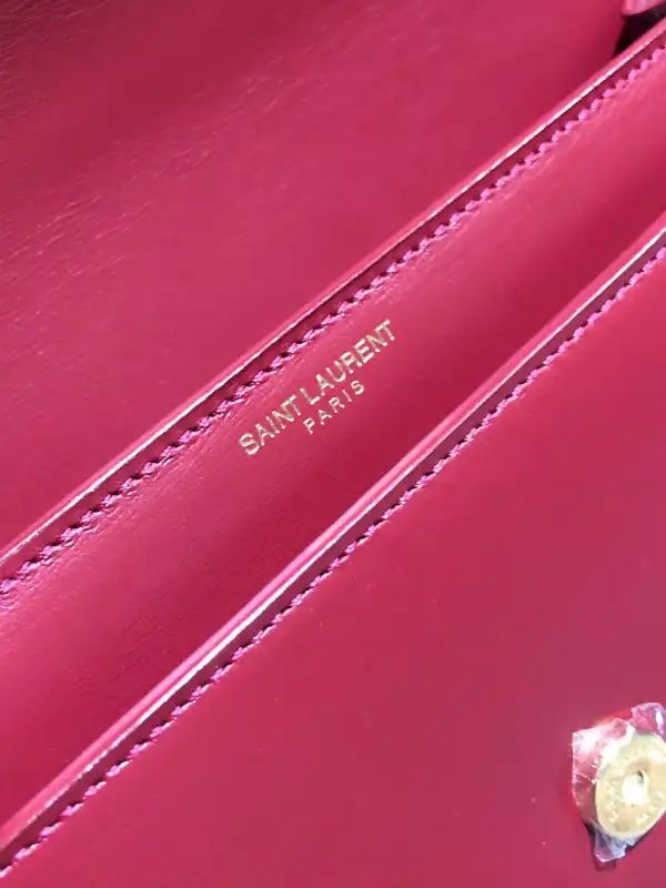 YSL MEDIUM SUNSET SATCHEL IN SMOOTH LEATHER