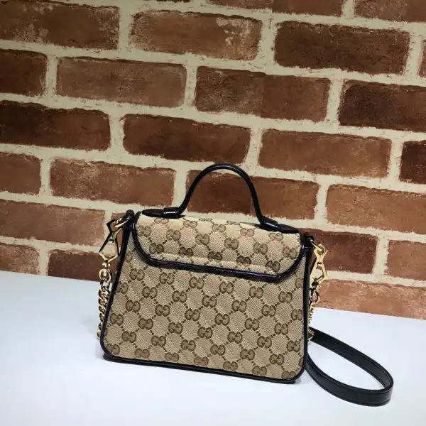 GUCCI GG Marmont mini top handle bag