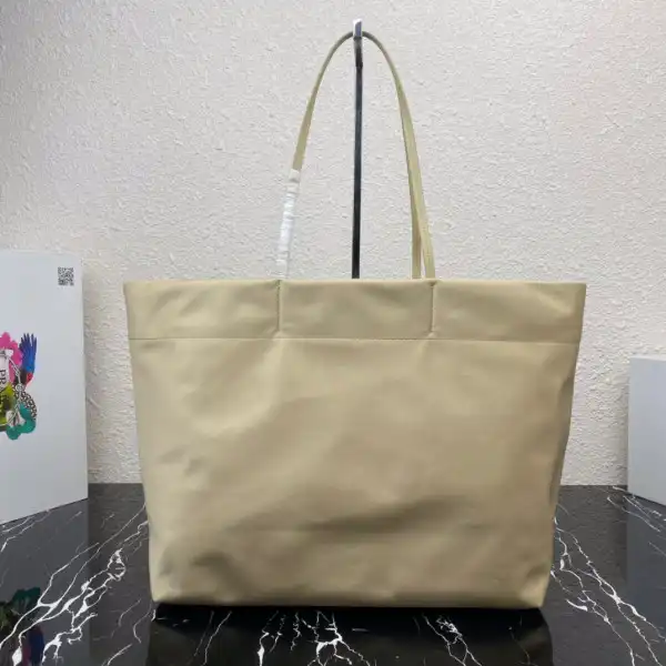 PRADA Re-Nylon and Saffiano leather tote bag