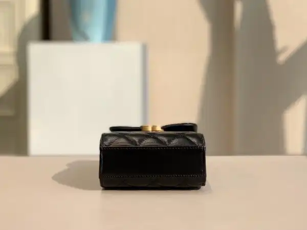 CHANEL PHONE HOLDER WITH CHAIN