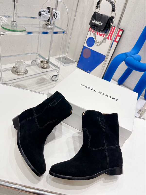 [FREE SHIPPING] ISABEL MARANT SUSEE SUEDE ANKLE BOOTS