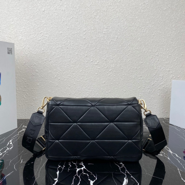 HOT SALE Prada System nappa leather patchwork bag