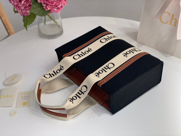 HOT SALE CHLOÉ medium woody tote bag