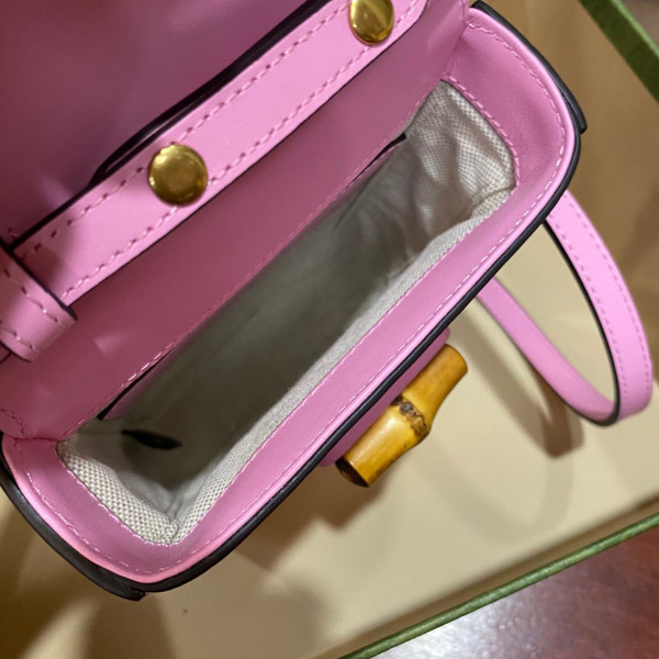 HOT SALE Gucci Bamboo mini handbag