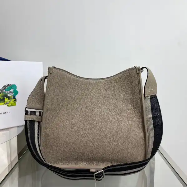 First Bag Ru PRADA Leather hobo bag