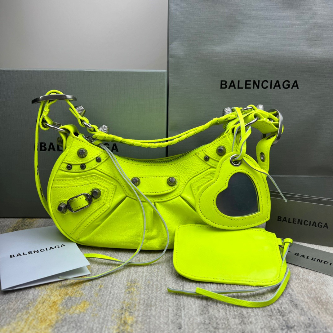 HOT SALE BALENCIAGA WOMEN'S LE CAGOLE XS SHOULDER BAG