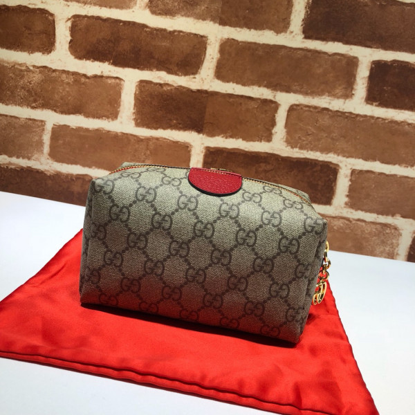 HOT SALE GUCCI Ophidia GG cosmetic case