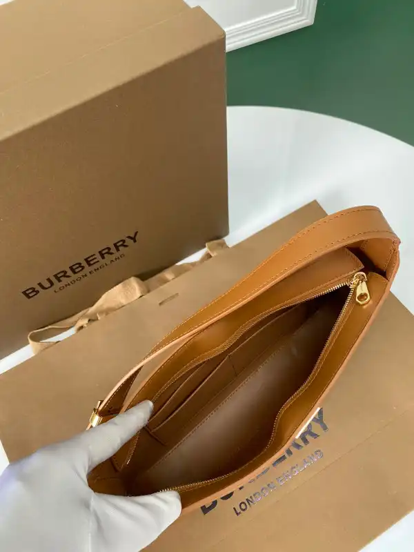 BURBERRY Leather TB Shoulder Bag