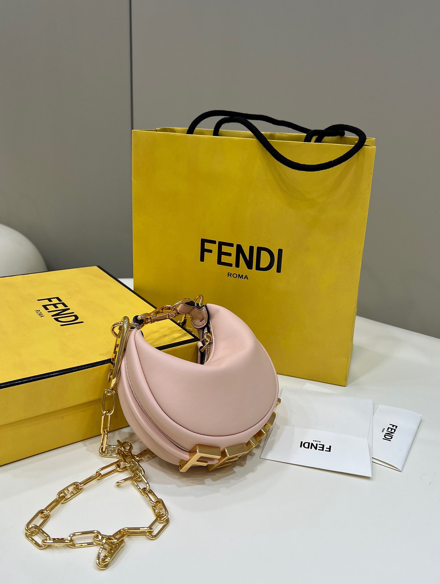 HOT SALE Fendi Nano Fendigraphy-16.5*14*5CM