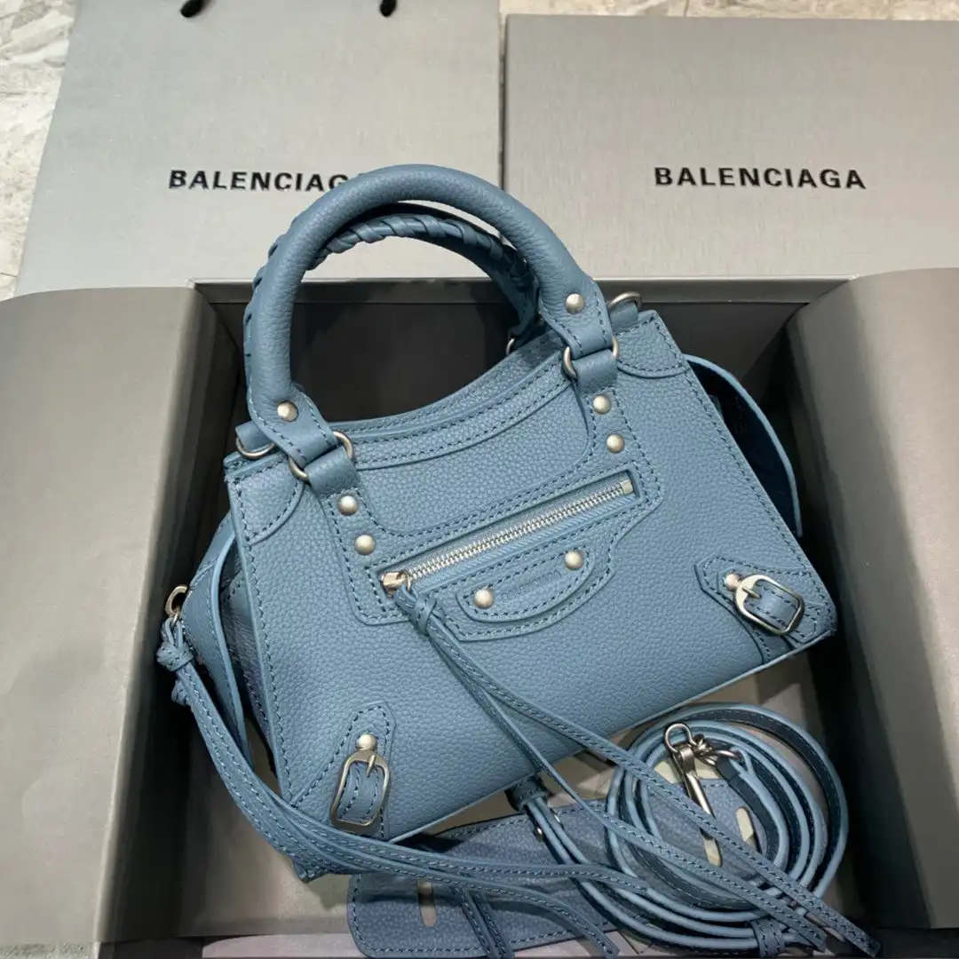 BALENCIAGA NEO CHANELASSIC MINI TOP HANDLE BAG