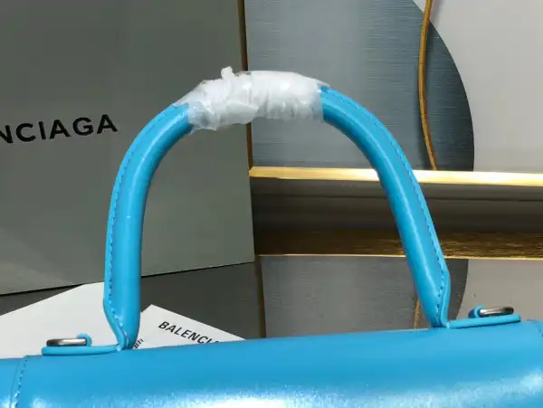 BALENCIAGA  HOURGLASS STRETCHED TOP HANDLE BAG