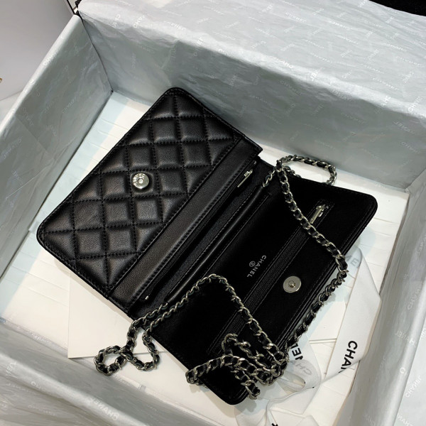 HOT SALE CL CHAIN WALLET LAMBSKIN NEW EDITION