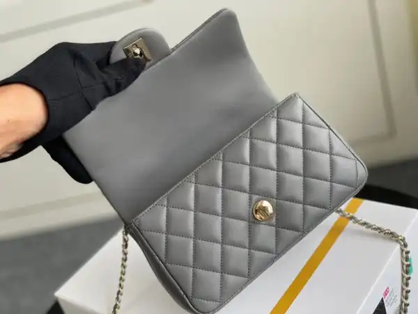 CHANEL MINI FLAP BAG WITH TOP HANDLE