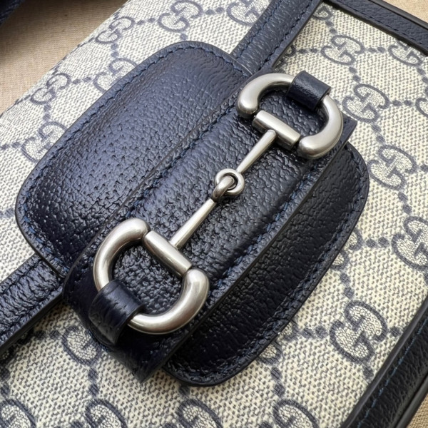 [FREE SHIPPING] GUCCI Horsebit 1955 mini bag