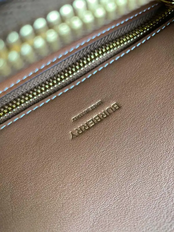 BURBERRY Mini Vintage Check Two-handle Title Bag