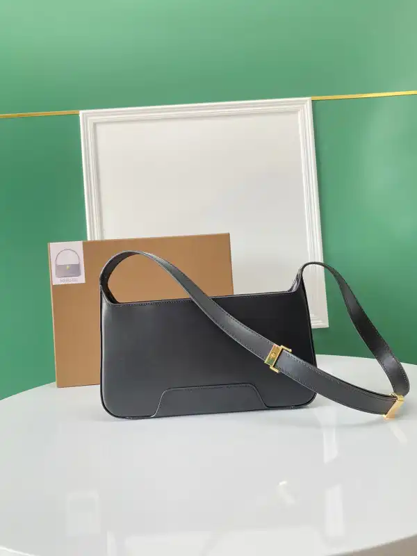 BURBERRY Leather TB Shoulder Bag