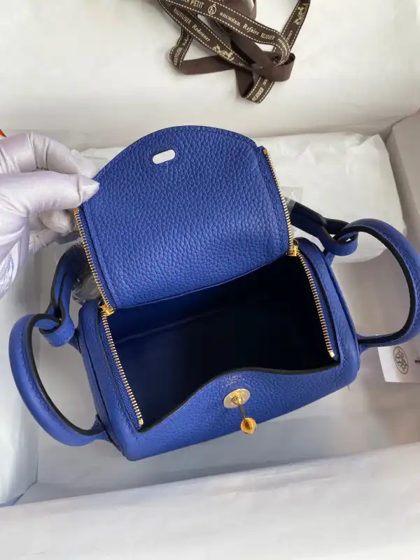 Firstbag Ru HERMES LINDY MINI HANDMADE