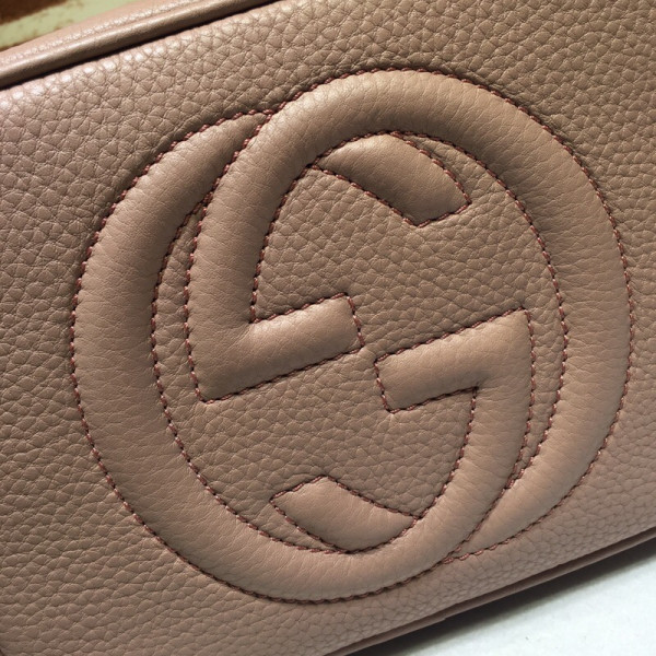 HOT SALE GUCCI Soho small leather disco bag