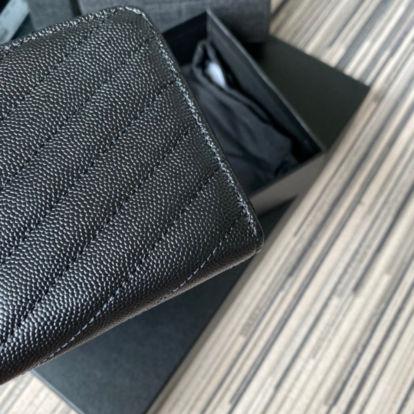 HOT SALE YSL MONOGRAM ZIPPY WALLET