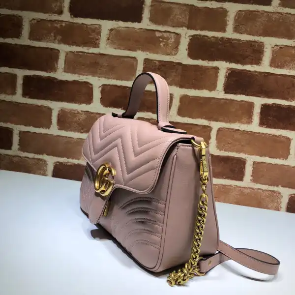 GUCCI GG Marmont Small Top Handle Bag