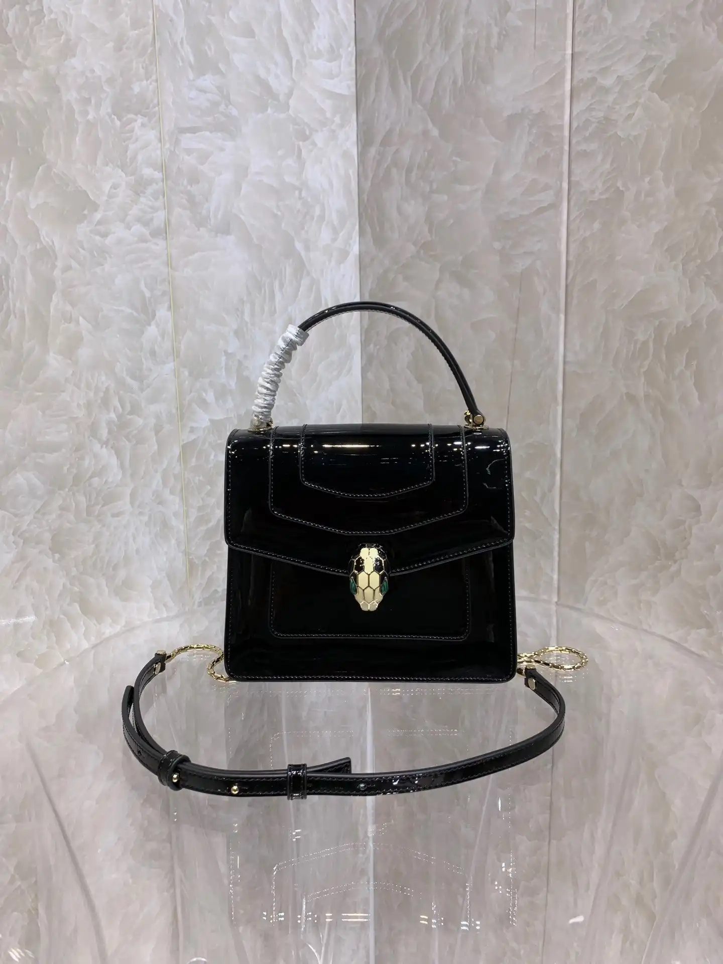 First bag ru BVLGARI SERPENTI FOREVER TOP HANDLE